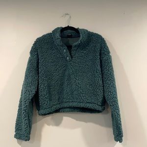 Pacsun‎ Cropped Sherpa Sweater